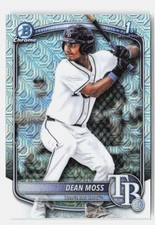 2025 Bowman Draft #BDC-114 Dean Moss Chrome Mojo Refractor