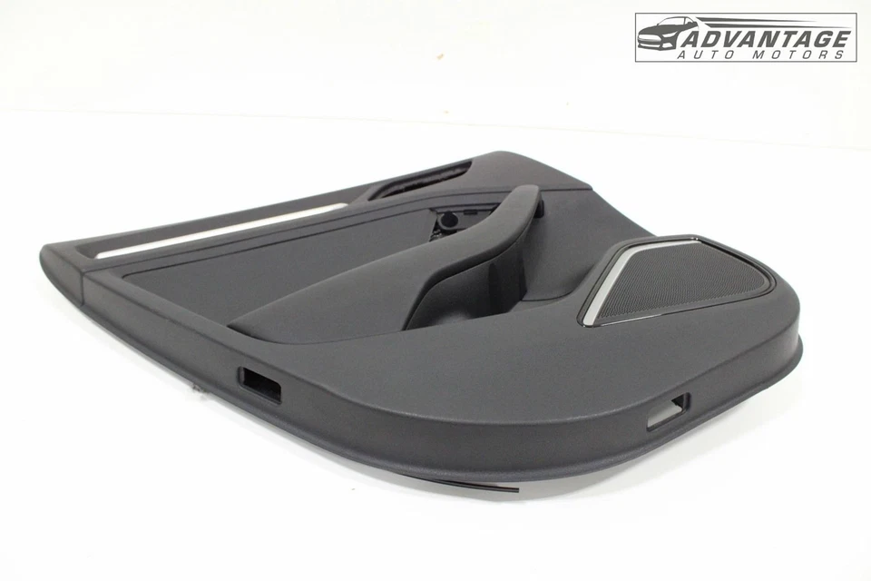 2017-2020 AUDI A3 QUATTRO 8V SEDAN REAR LEFT SIDE DOOR PANEL TRIM COVER OEM - Image 3 of 4