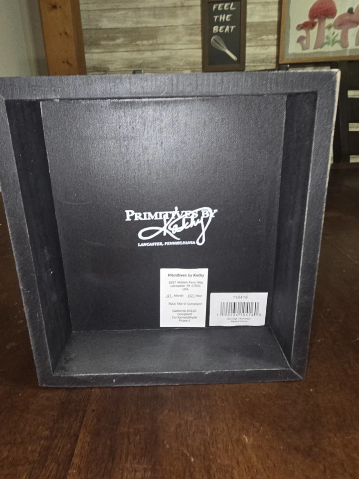 Primitive By Kathy Black Sign With White Text Humor Decor - Image 2 of 2