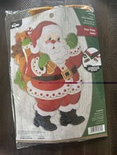 Bucilla Toys From Santa - Felt Christmas Wall Hanging Kit - 20 1/2   89657 New