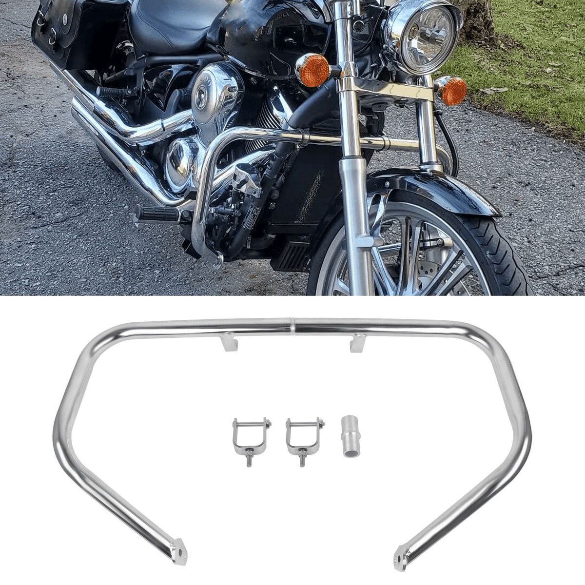 For Kawasaki Vulcan VN900 Classic/LT 2006-2026 Engine Guards