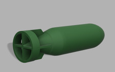 1/72 500lb General purpose bomb ( set of 5)