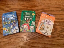Disney Learning Game Cards