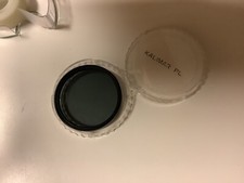 Kalimar Circular PL 62mm FLD Screw-In Glass Lens Filter Made in Japan