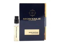 MONTALE PARIS AOUD SAFRAN EDP 2.0ml .06oz x 1 COLOGNE PERFUME SPRAY SAMPLE