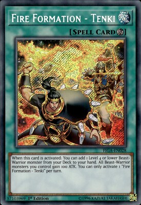 Feuerformation - Tenki - Secret Rare 1. Auflage FIGA-DE028 - NM - YuGiOh
