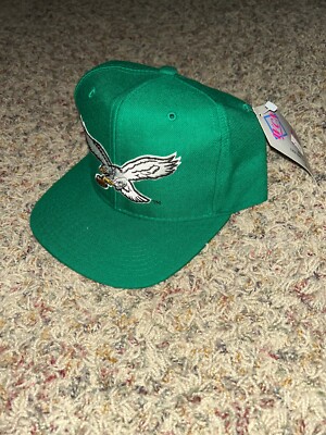 6 7/8 Vintage New Era PHILADELPHIA EAGLES Hat Cap Kelly Green