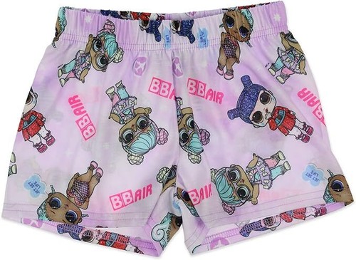 L.O.L. Surprise! Girls 2 Piece Pajama Set, Short Sleeve Shirt and Shorts Set - Picture 3 of 3
