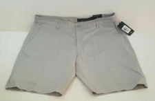 Maker & Company Grey Tailored Cut Flat Front Men's Shorts Size 36 NWT $88