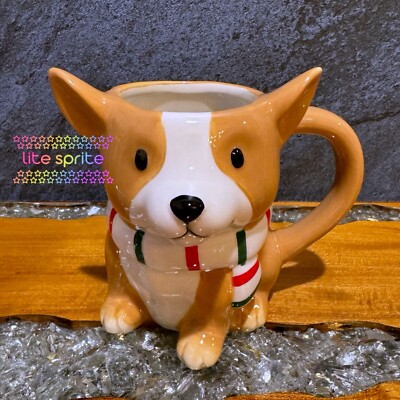 Target Wondershop 2024 Christmas Earthenware 14.5oz Corgi Dog