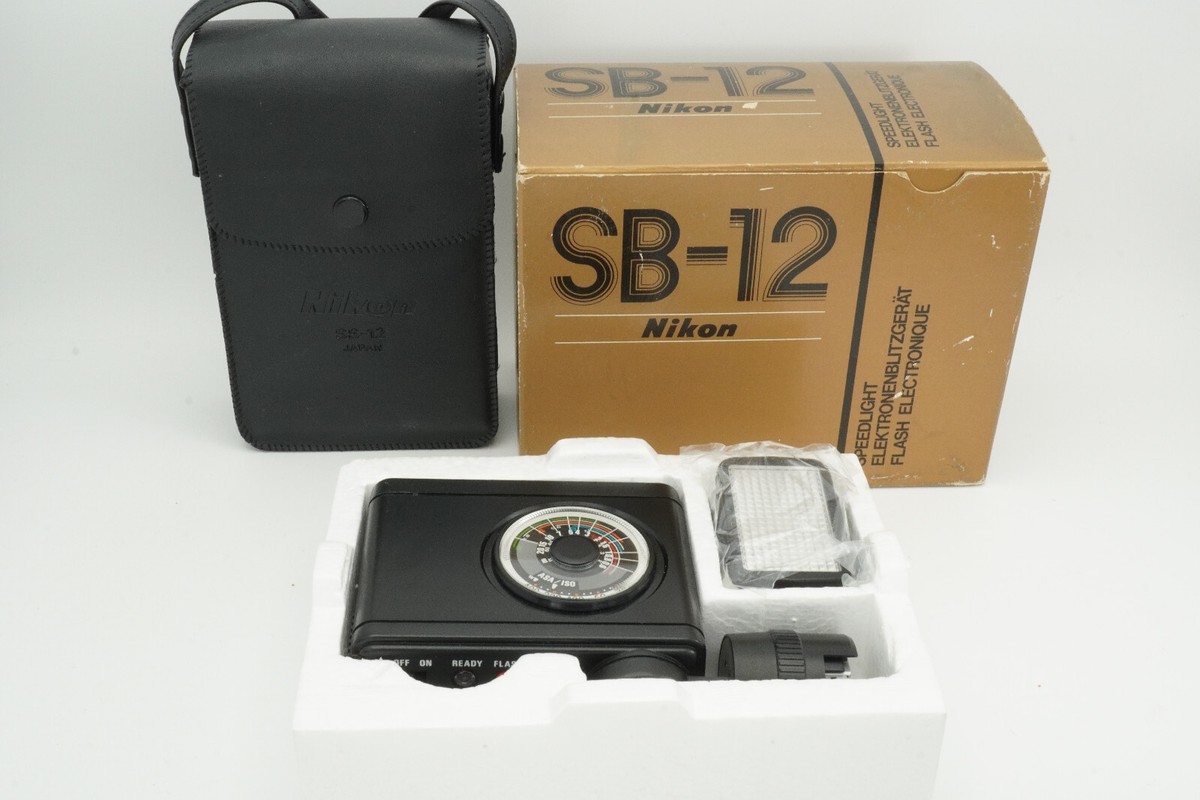 Nikon SB-12 Speedlight Unit for Nikon F3 Series 35mm Film