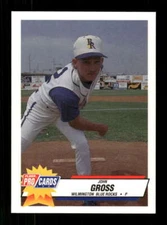 1993 Fleer ProCards Wilmington Blue Rocks 1992 John Gross BXCP32