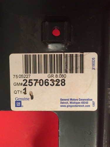 NOS OEM GM 25706328 Front Panel Mount Plate - Bild 3 von 4
