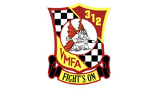 4" us marine corps vmfa-312 marine fighter attack sq sticker decal usa made