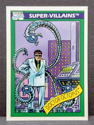 1990 MARVEL COMICS SUPER VILLAINS  SERIES #1  DOCTOR OCTOPUS  CARD #59