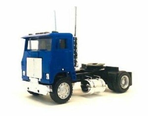 BLACK MACK SHORT 603 TRACTOR TRUCK PROMOTEX 1/87 Plastic HO Scale 15264 BLACK MACK SHORT 603 TRACTOR TRUCK PROMOTEX 1/87 Plastic HO Scale 15264