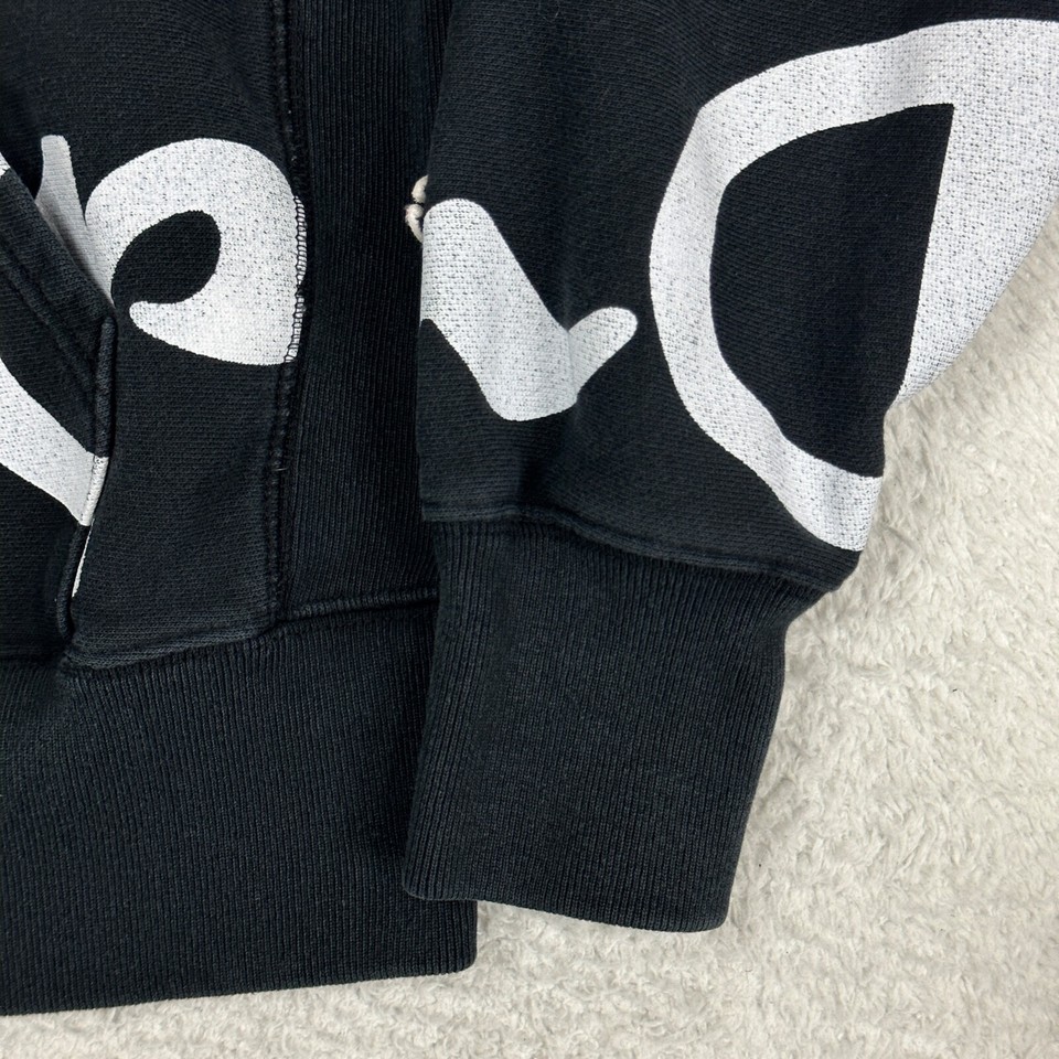 Vintage Champion All Over Print Reverse Weave Hoodie Spell Out Mens Size Medium eBay