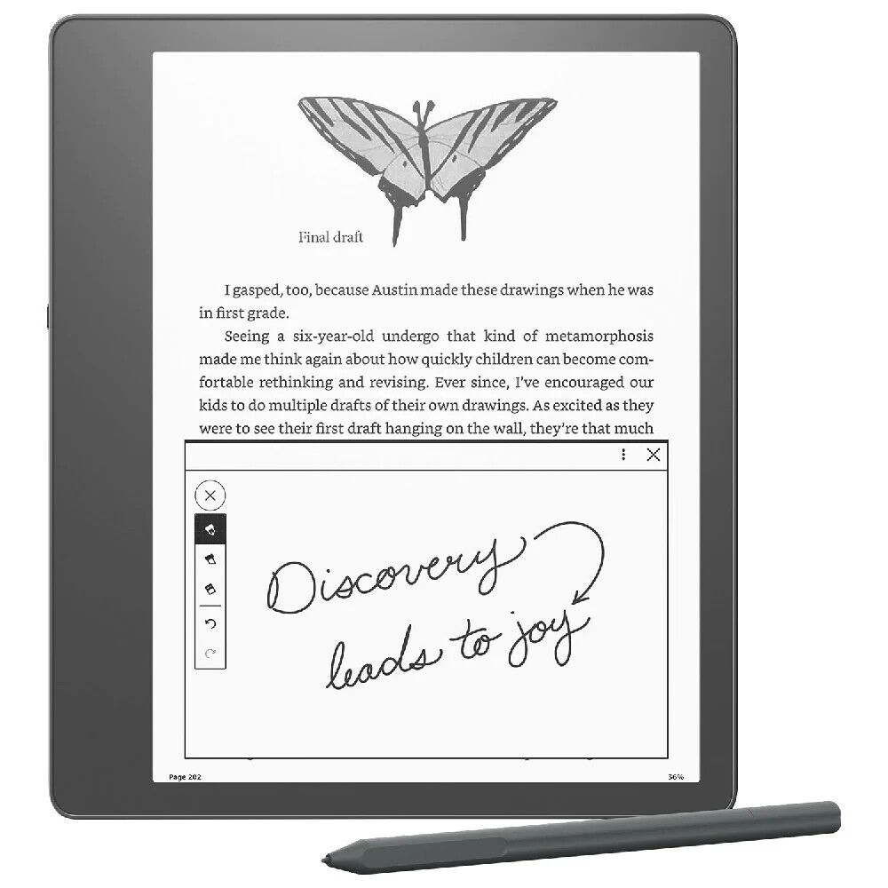 Kindle Scribe 32GB with Premium Pen - Factory Sealed - Fast