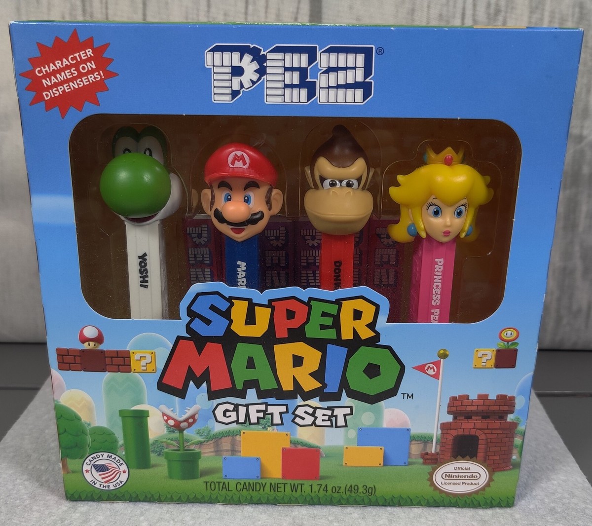 スーパーマリオ ギフトセット ペッツ Nintendo PEZ Super Mario Gift Set – PEZ Candy