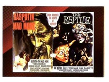 Rasputin The Mad Monk/ The Reptile, Breygent Vintage Movie Card