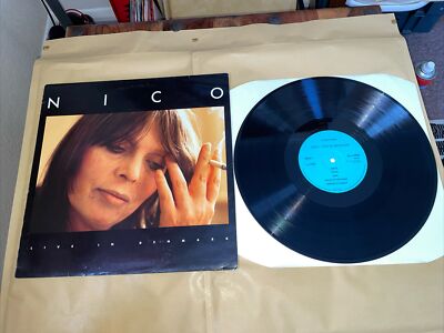 Nico - Live In Denmark - 12 LP 1A/1B 1983 Vgc/ex.con