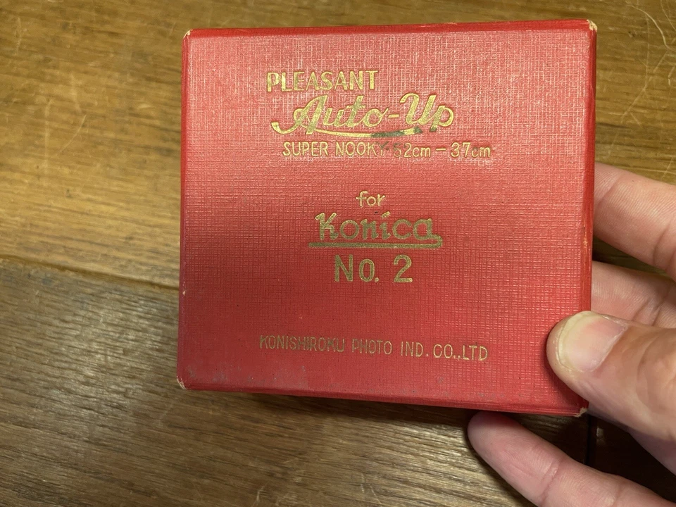 *Almost Mint* Konica Pleasant Auto Up No.2 Close Up Lens for Konica II RF /Japan - Image 2 of 4