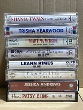 Women Country Cassette 8 Lot 4 New Trisha Yearwood Martina McBride Lorie Morgan
