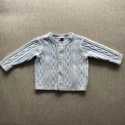 baby cable knit cardigan
