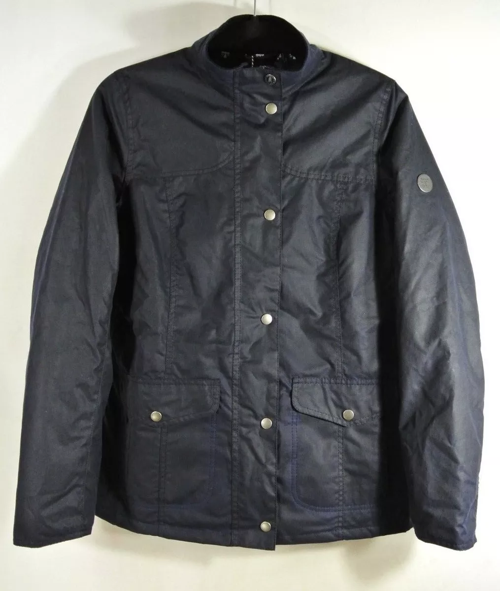 Barbour sandsend waxed cotton on sale utility jacket
