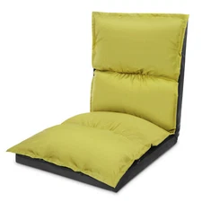 Foldable Camping Floor Lounge Padded Chair Couch For Outdoor Travel