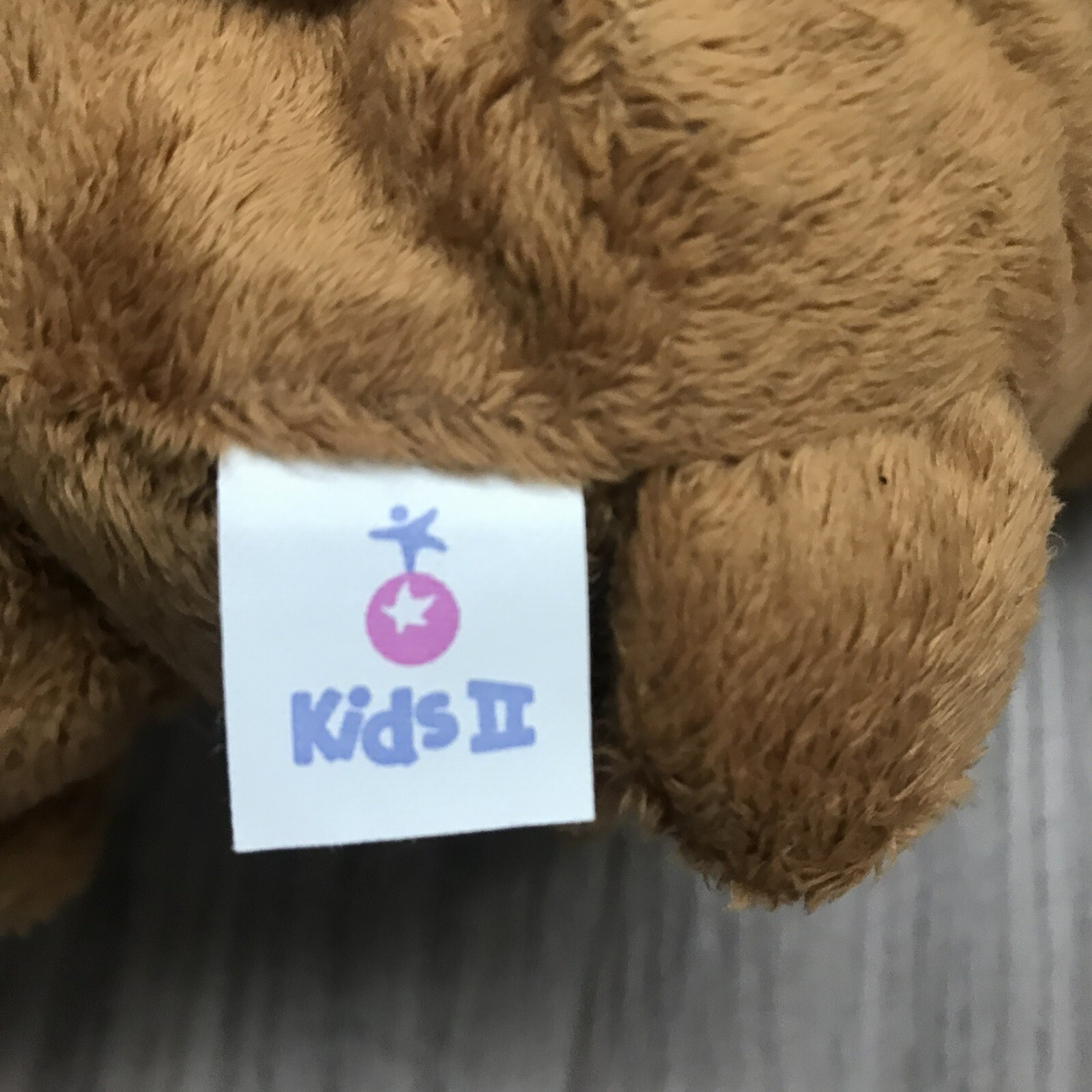 KIDS II Pledge Bear Plush God Made the World VTG 2002 (Doesn’t Talk No Sound) 9”