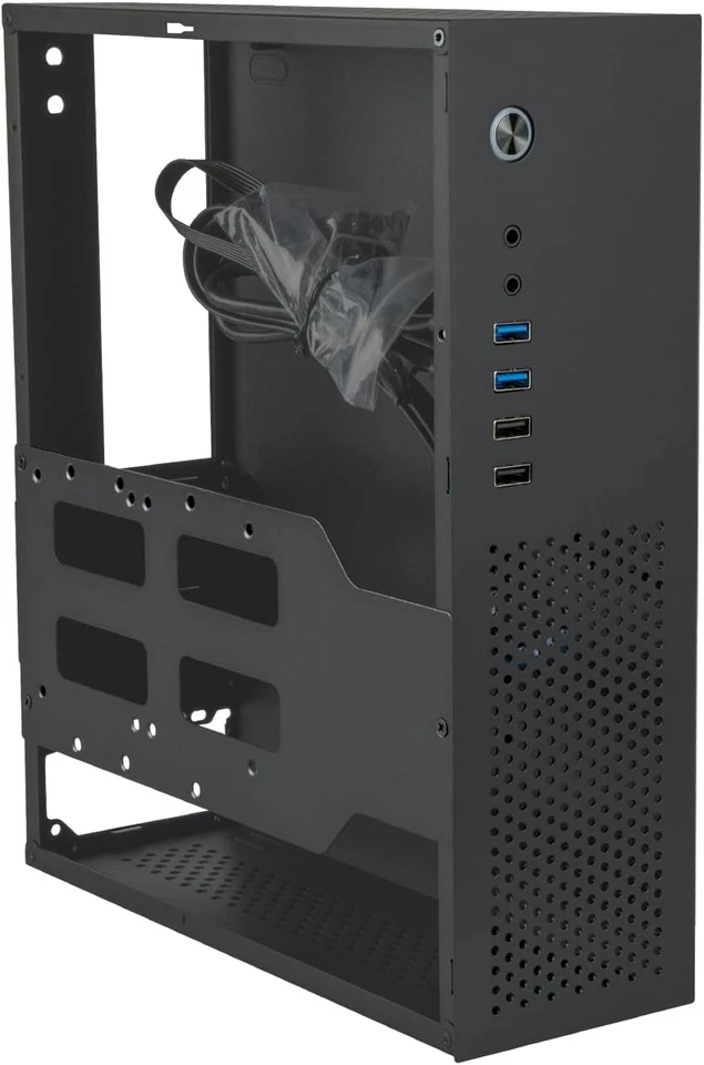 Micro ATX Case PC Case: MATX Case DTX Mini PC ITX Desktop Computer Case Support - Image 4 of 4