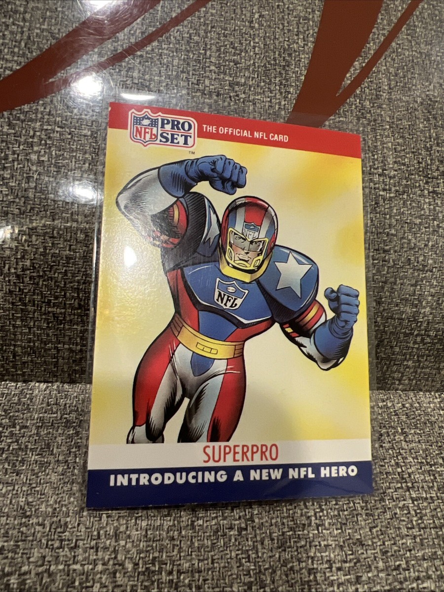 1990 Pro Set SuperPro Card Special Collectible NFL Insert SP