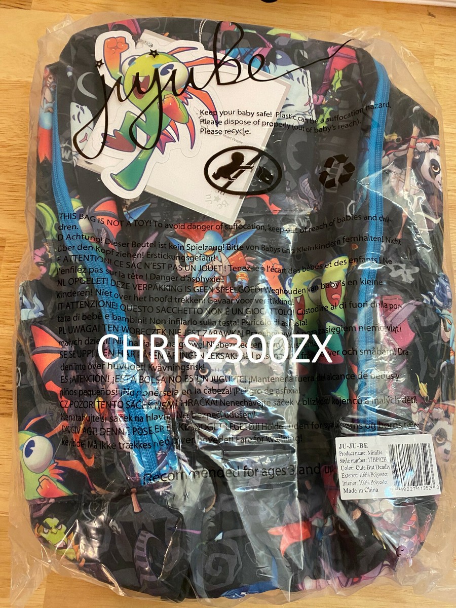 World of Warcraft JuJuBe MiniBe Backpack Diaper Mini Be Bag Cute but Deadly  (A)