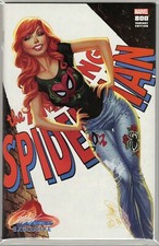 AMAZING SPIDER-MAN 800 B J SCOTT CAMPBELL EXCLUSIVE MARY JANE COVER 2018 9.6 9.8