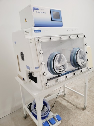 Baker Ruskinn Invivo2 400 Incubated Handschuhfach Und Iconic Gas Kontrolle Labor - Bild 2 von 24