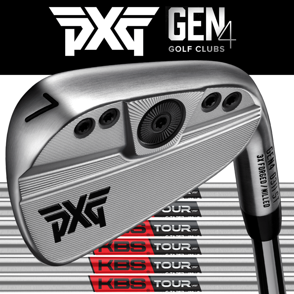 PXG GEN4 0311Tアイアン 9本セット KBS Sテーパー120