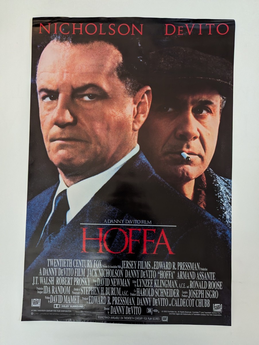 “Hoffa” Original Quad Poster - Film Poster - Movie Poster