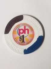 1.00 Chip from Planet Hollywood Casino Las Vegas Nevada 