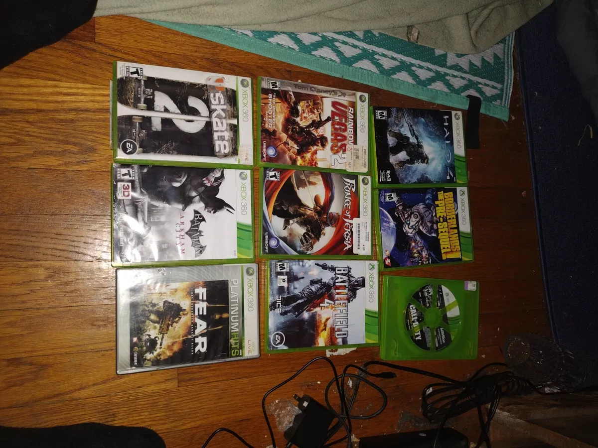 Xbox 360 lot of 9 games no sports tiles all good titles shooting