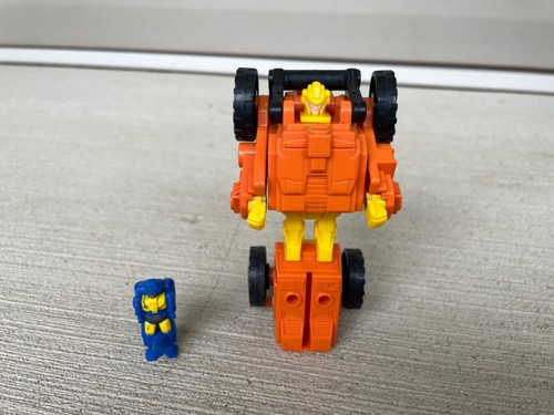 Transformers G1 Scoop Targetmasters Vintage 1987 Hasbro Takara with Tracer - Picture 2 of 6
