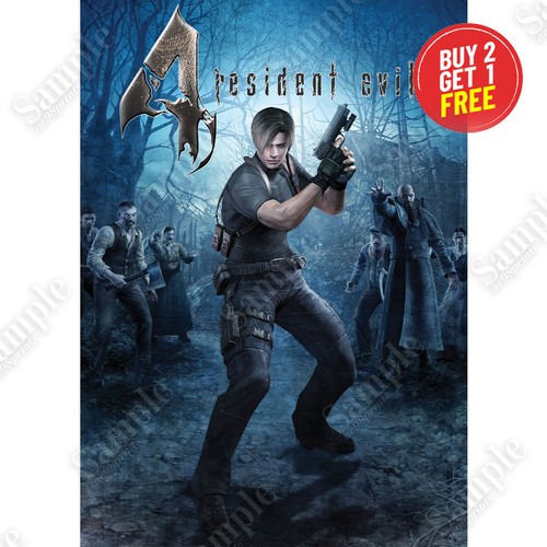 Resident Evil Video Game Poster Art Print Wall Home Room Decor CAPCOM PS XBOX PC - Picture 52 of 279