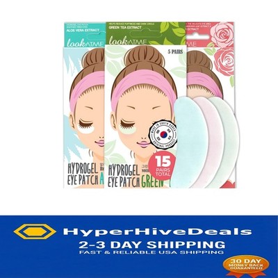 15 Pairs of Cooling Hydrogel Eye Masks - Reduce Fine Lines & Brighten Eyes