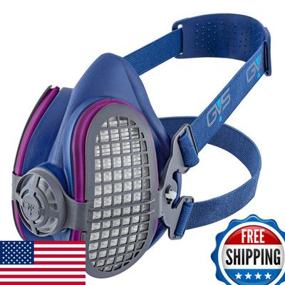 Gvs Elipse P100 Dust Half Mask Respirator Replaceable And Reusable Filters
