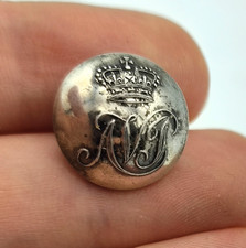 Original Napoleonic Atherstone Volunteer Infantry Militia Button c1798