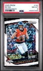 2025 PANINI PRIZM WHITE DISCO #142 BO NIX ROOKIE RC PSA 8