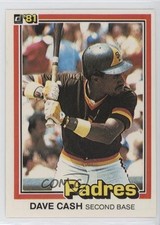 1981 Donruss Dave Cash #121 0b3