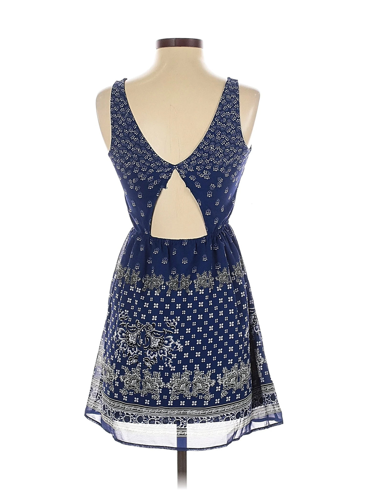 Divided by H&M Women Blue Casual Dress 2 thumbnail 2