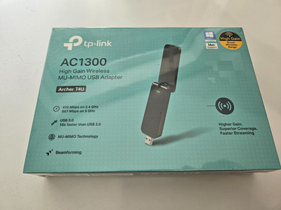 TP-Link WLAN-Adapter AC1300 Archer T4U USB 3.0 bis 867 Mbit/s