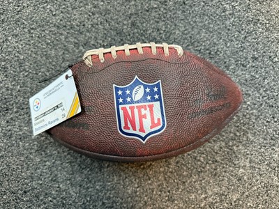 Pittsburgh Steelers Playoff Game Used Football 2024-25 vs Ravens